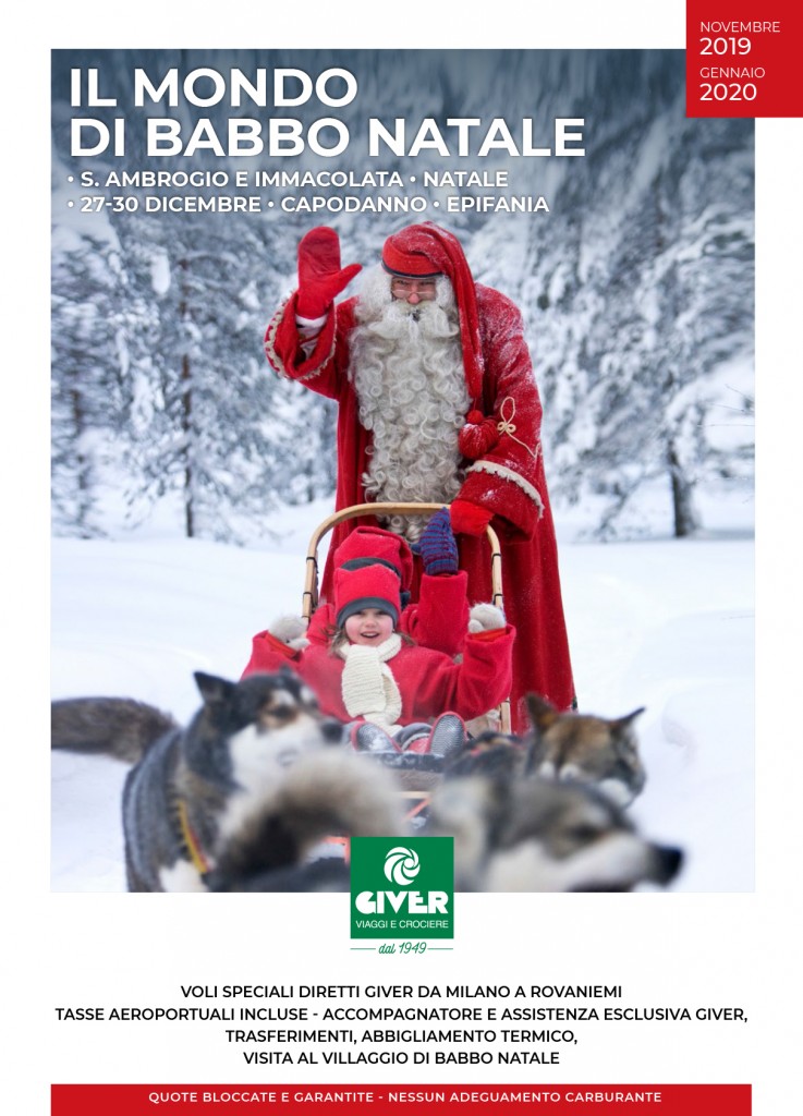 Capodanno Nel Villaggio Di Babbo Natale.Giver Viaggi Le Novita Del Catalogo Il Mondo Di Babbo Natale