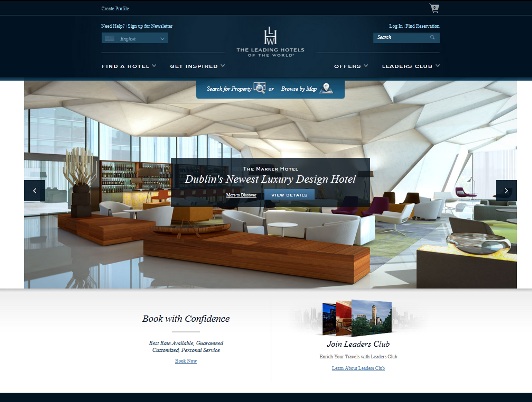 The Leading Hotels of the World rinnova completamente il sito