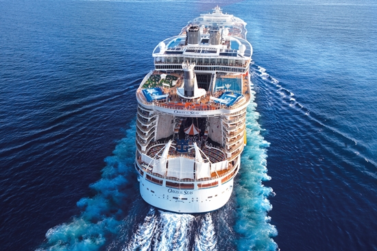 Rccl, Oasis of the Seas arriva nel Mediterraneo per la stagione europea 2014