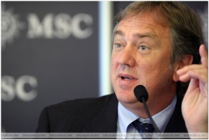 Msc Crociere, Pierfrancesco Vago in visita a Tunisi