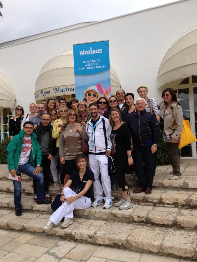 Nicolaus, agenti in visita all’Ostuni Rosa Marina Resort
