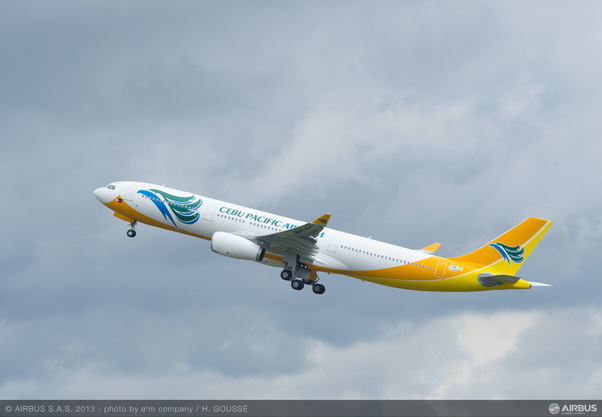Cebu Pacific riceve da Airbus il primo A330-300