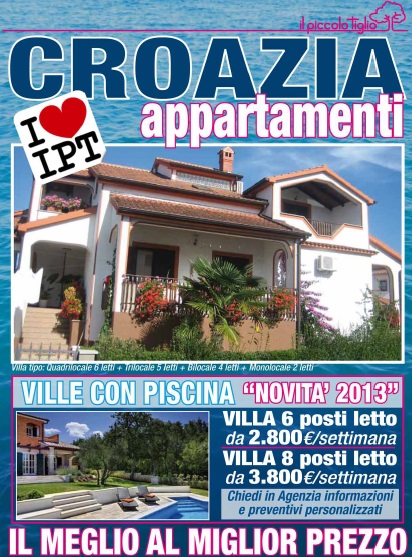 Il Piccolo Tiglio presenta il catalogo “Croazia Appartamenti”