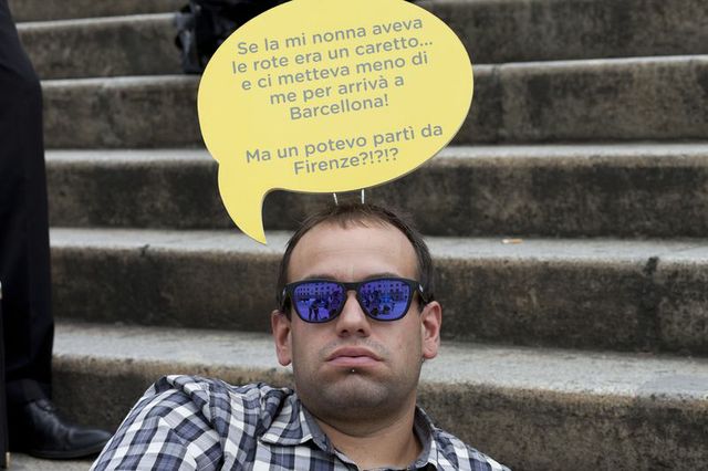 Vueling lancia con un flash mob le nuove tratte da Firenze
