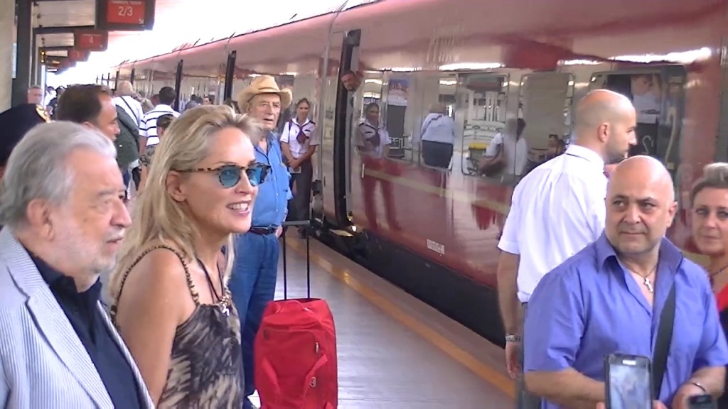 Ntv: Sharon Stone guest star su Italo