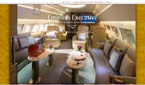 L’Airbus 319 extra lusso di Emirates