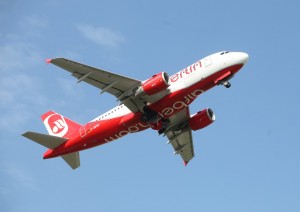 Airberlin: 3,4 milioni di passeggeri ad agosto