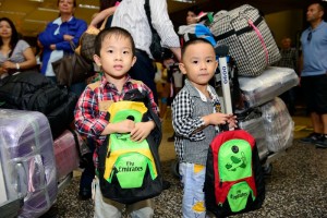 Emirates Children's packs