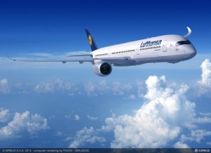 Lufthansa rafforza la flotta lungo raggio con un impegno d’acquisto fino a 55 A350-900
