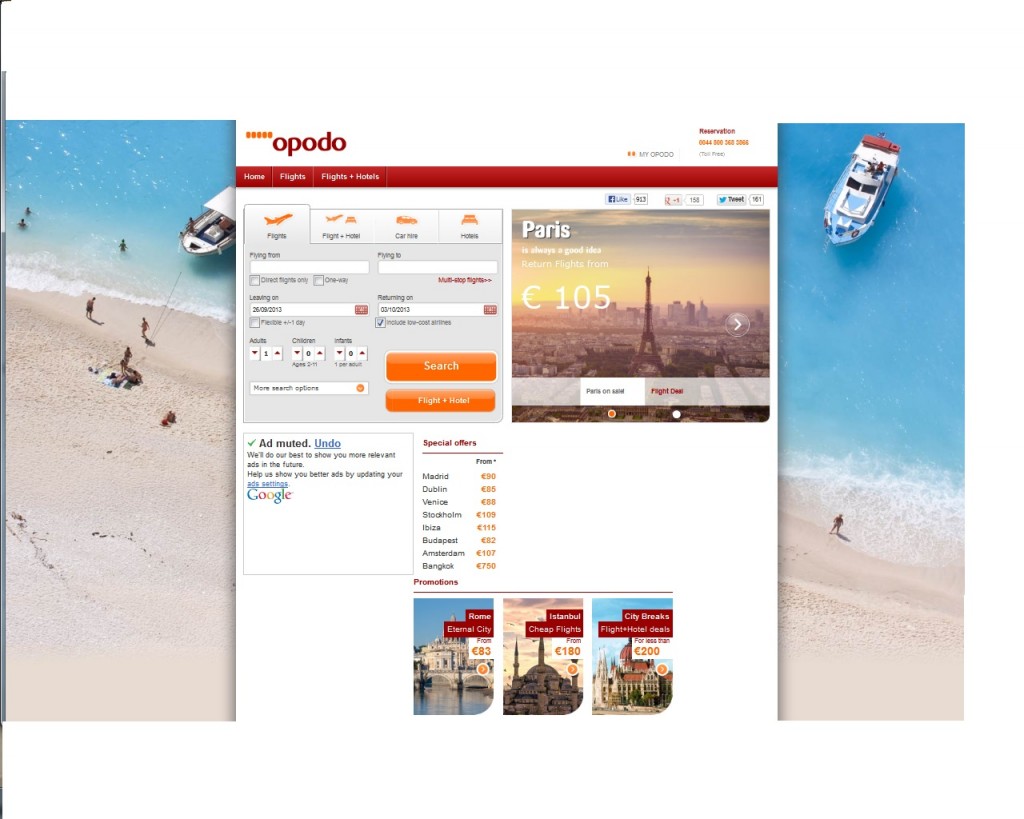 Opodo si espande e lancia il sito Opodo.com