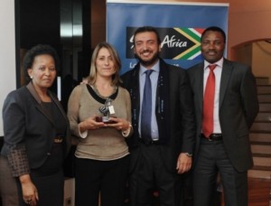 African Explorer premiato dal Sudafrica