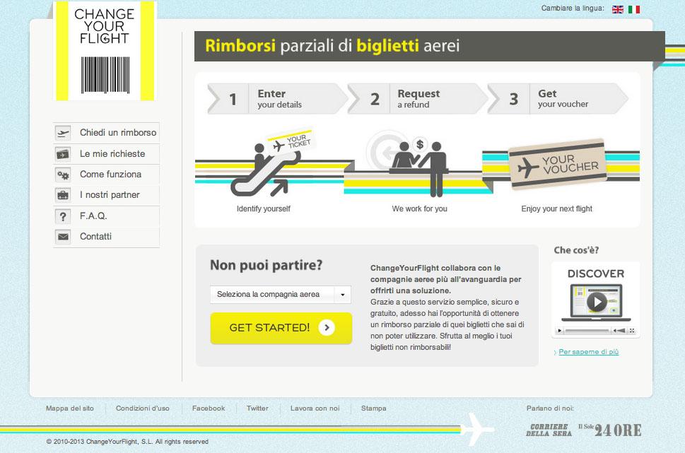 ChangeYourFlight.com, rimborsati mille biglietti aerei nei mesi estivi