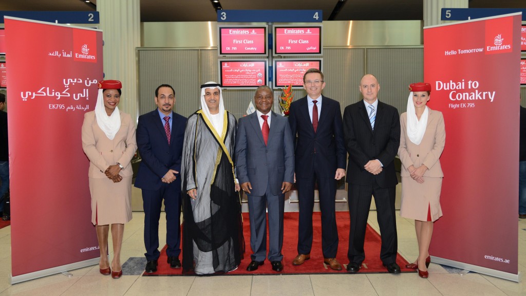 Emirates lancia un nuovo collegamento su Conakry (Guinea)