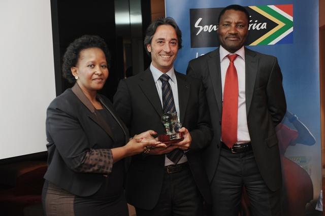 Emirates premiata ai South African Tourism Awards