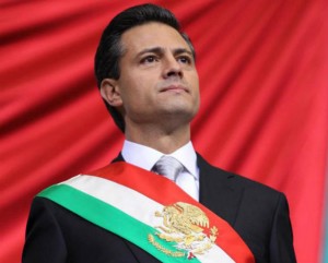 Enrique Peña Nieto, presidente messicano