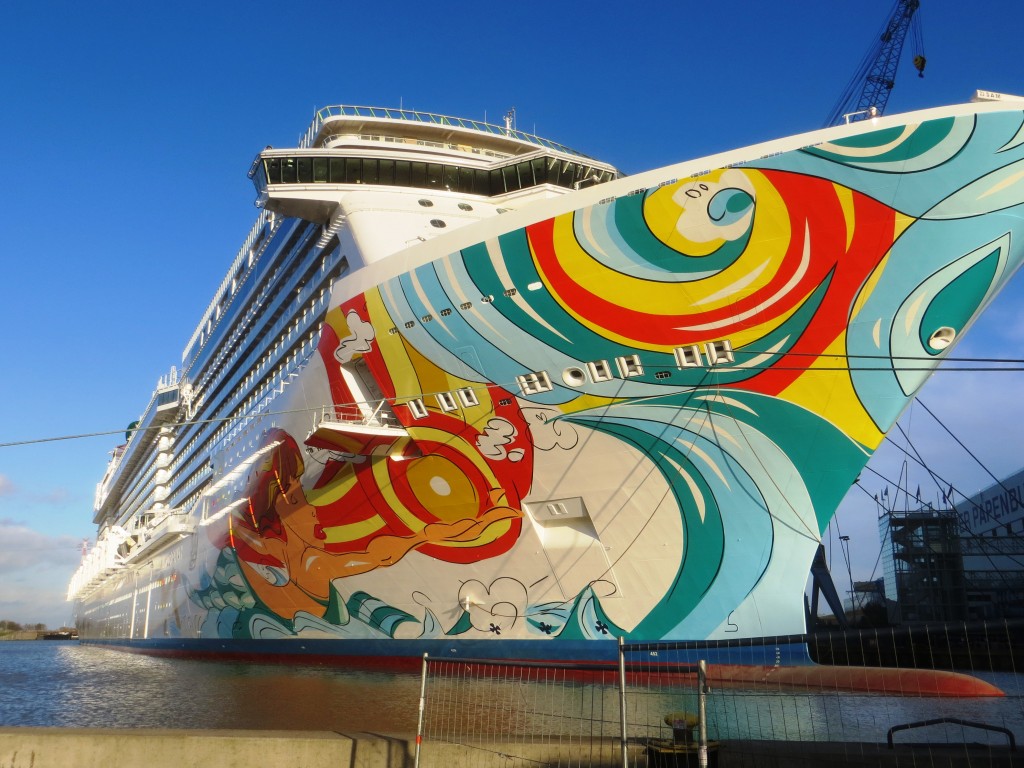 Norwegian Getaway lascia il cantiere, consegna prevista in gennaio