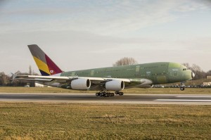 Asiana Airlines, in arrivo il primo Airbus A380