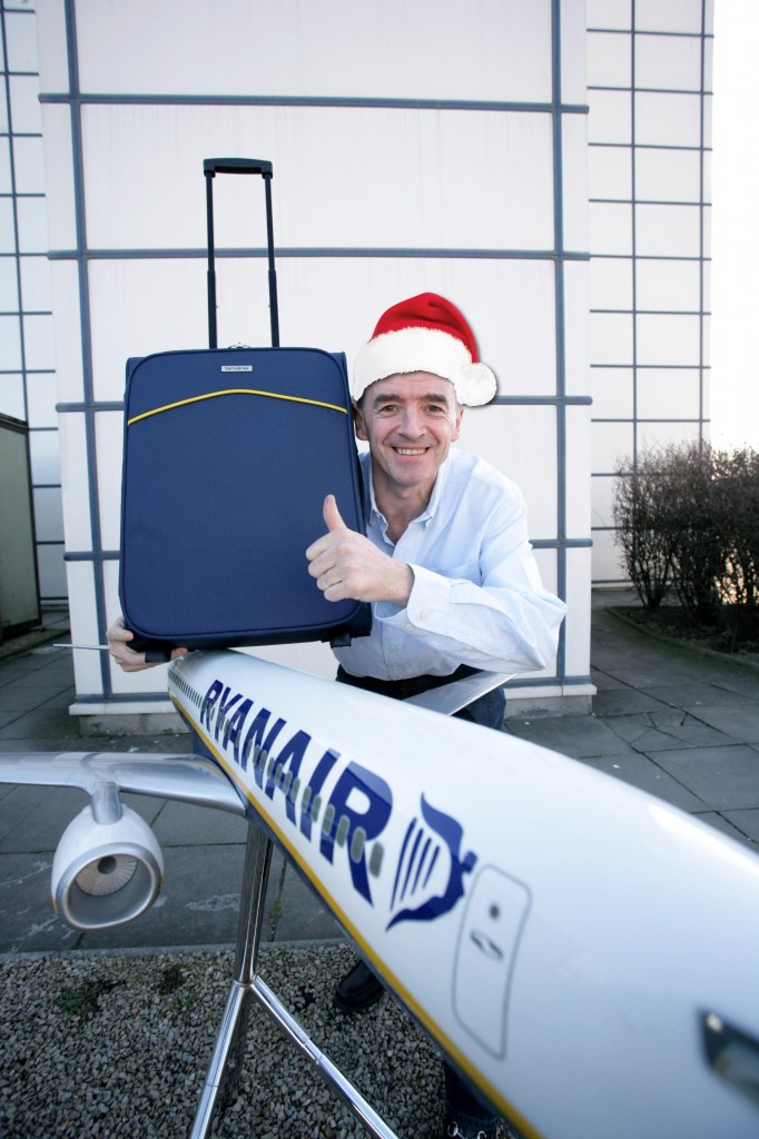 Ryanair dimezza il costo del bagaglio in eccesso