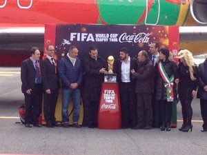 Adr accoglie la Coppa dei Mondiali Fifa