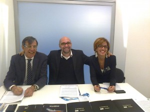Sergio Testi, Marco Cisini e Mara Bardellini