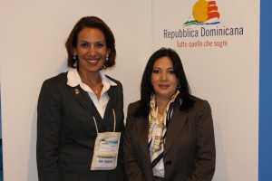 Da sinistra, Neyda Garcia con Magaly Toribio