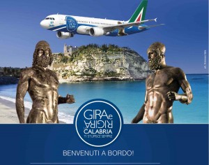 Alitalia e Regione Calabria promuovono il territorio