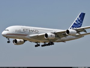 Etihad Airways, nuovo volo Zurigo-Abu Dhabi