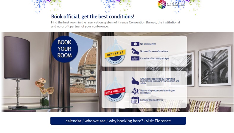 Firenze Convention Bureau: debutta il portale di prenotazione alberghiera per Pco