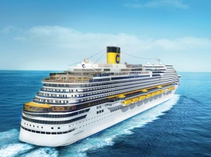 Costa Diadema, battesimo il 7 novembre a Genova