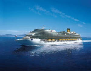 Costa Diadema apre le porte agli ospiti per la cerimonia di battesimo