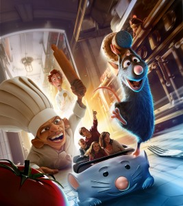 N015421 RATATOUILLE ATTRACTION