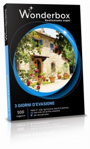 Wonderbox, cofanetti dedicati ai week end estivi