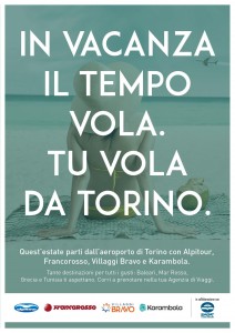 Alpitour promuove le partenze da Torino con Sagat