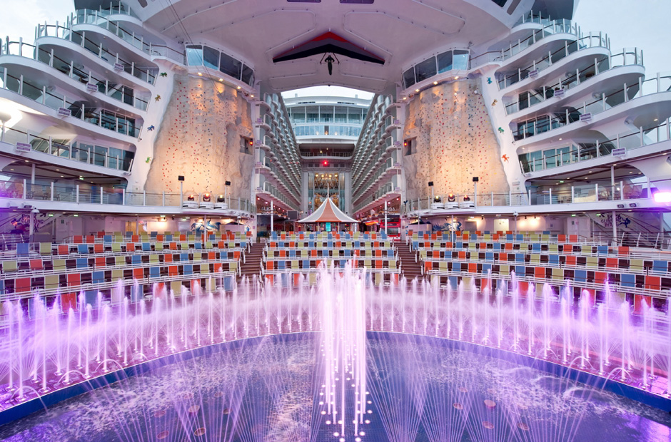 Royal Caribbean, Allure of the Seas pronta al debutto in Italia nel 2015