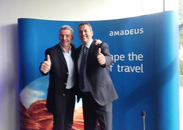 Ryanair sempre più vicino alle adv. Accordo con Amadeus