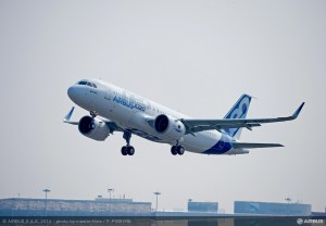 Airbus: volo inaugurale per il primo A320neo