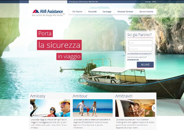 Ami Assistance a No Frills con il nuovo sito per adv
