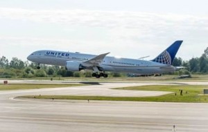 United Airlines vola da Los Angeles a Melbourne con il B787-9