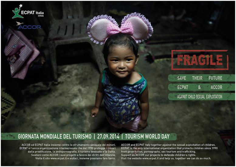 Accor Italia con Ecpat contro il turismo sessuale sui minori