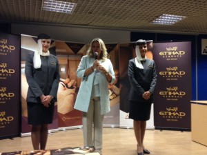 Etihad presenta a Roma la First Class