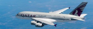 Qatar Aiways vola con l’Airbus A380 sulla Doha-Bangkok