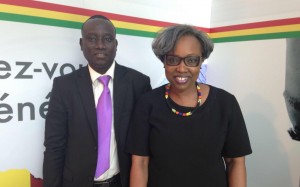 Sekou Soussokho con Houma Mbaye Dia