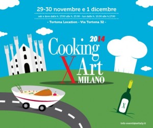 Cooking for Art, tre giornate di enogastronomia a Milano