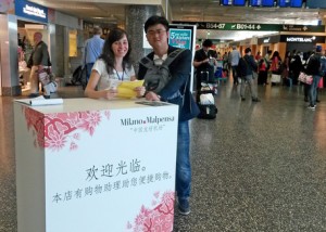 Turisti cinesi al primo posto per lo shopping tax free in Italia