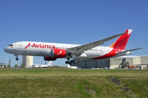 Avianca riceve il primo Boeing 787 Dreamliner