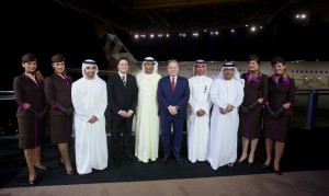 Etihad presenta i nuovi velivoli A380 e Boeing 787 ad Abu Dhabi