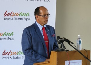 Tshekedi Khama, ministro del turismo del Botswana