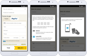 Vueling: tecnologia contactless nella App per i pagamenti