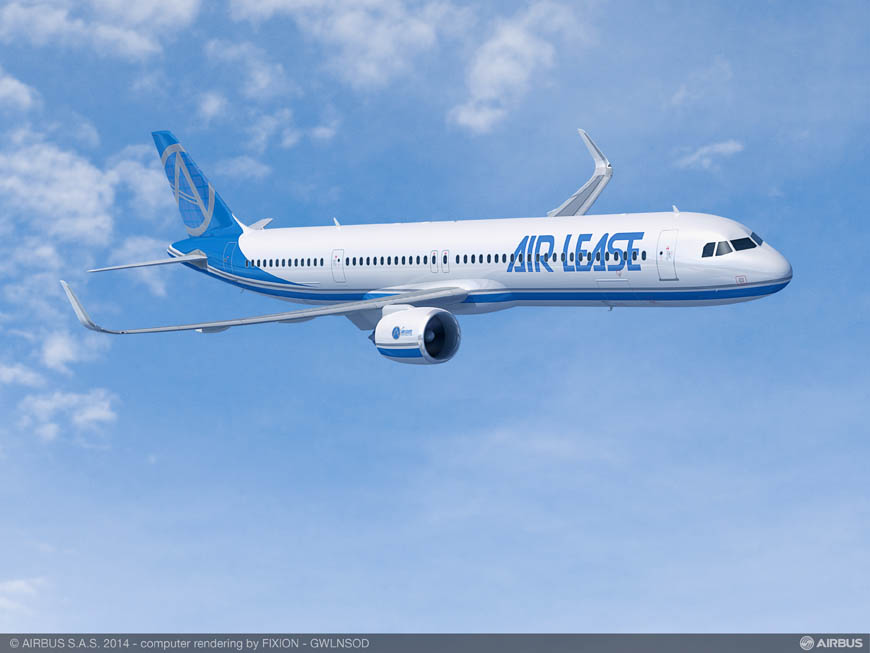 Airbus lancia il primo A321neo da 97 tonnellate con ALC