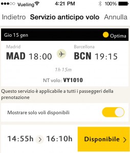 Vueling app